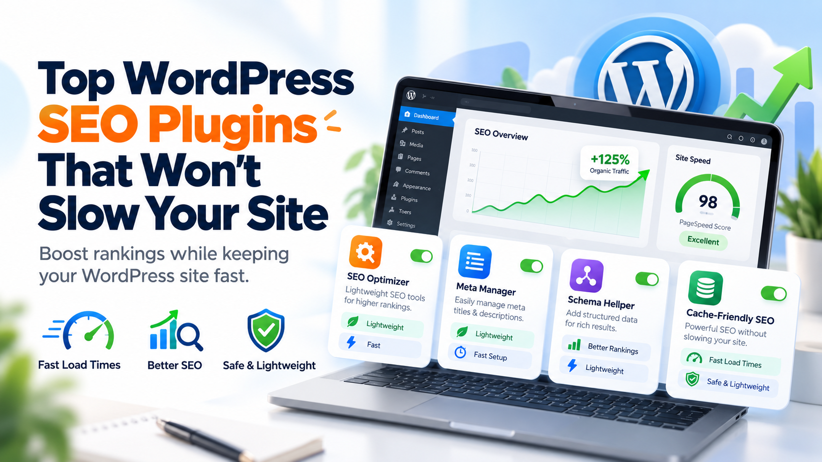 Top WordPress SEO plugins that will not slow your website